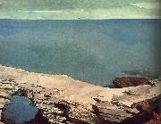 Winslow Homer Natural Bridge painting